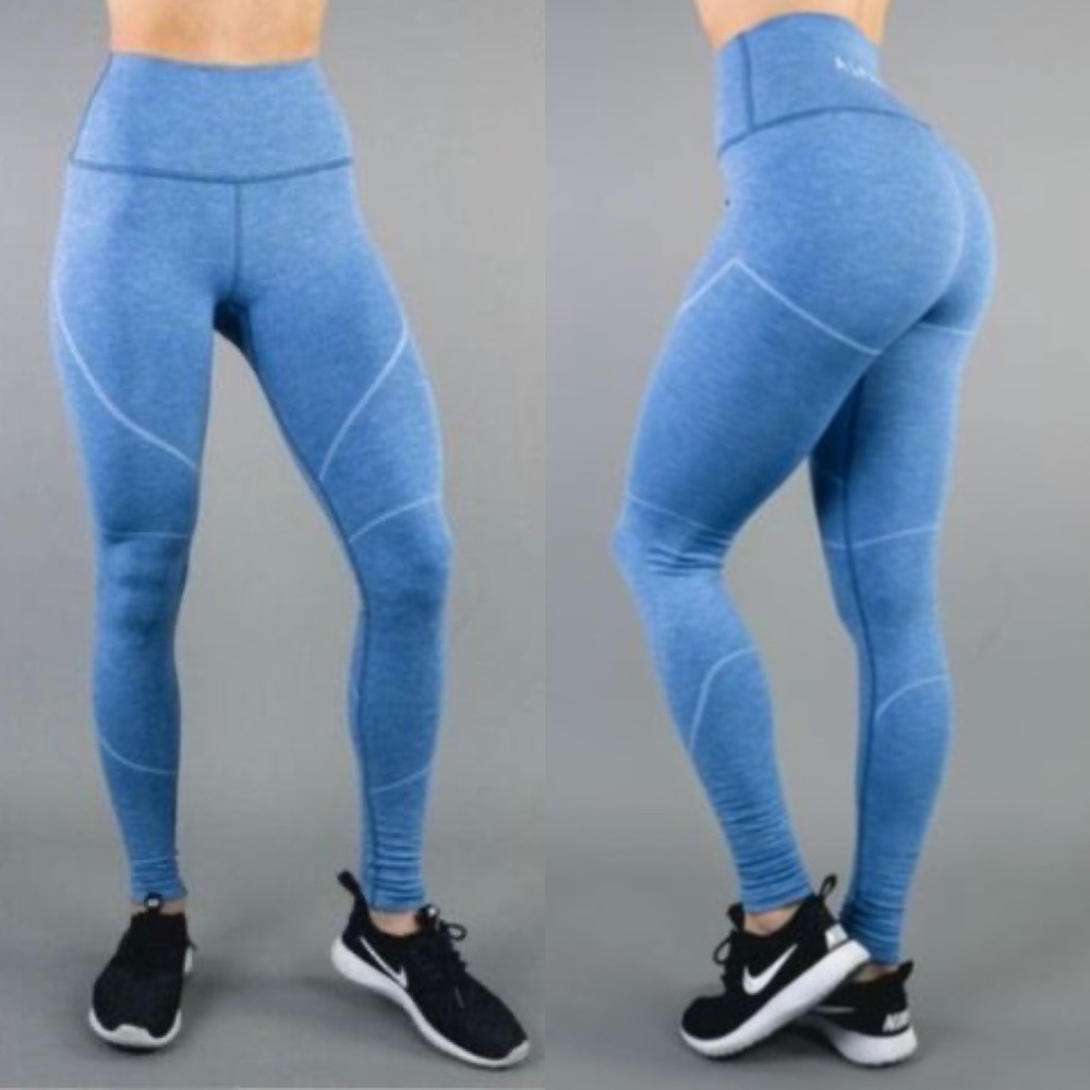 Alphalete Revival Leggings Riviera Blue